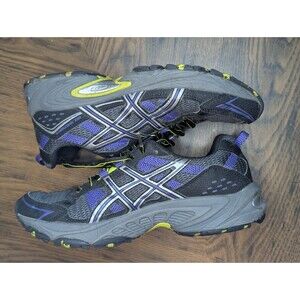 ASICS Shoes Womens 8 Multicolor Purple Gel Venture 4 Running Sneakers Mesh T383N